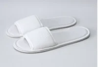 Тапочки Стандарт Флис (Открытый мыс, Эва 3 мм, 42 размер, черный, арт. 000006030 Черный - фото