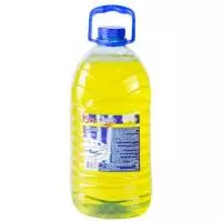 Средство для мытья посуды "Золушка" лимон в бутылке, 5 литров  - фото