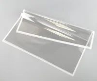 Пленка листовая глянцевая с каймой, 58 х 58 см, 20 листов в упаковке, белый, 4640108847525 Прозрачный - фото