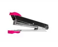 Степлер № 10 Скобосшиватель розовый (20 листов, скоба №10) Розовый - фото