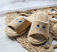 Обувь домашняя женская (бежевый), р.38, 223.03.02 Бежевый - фото