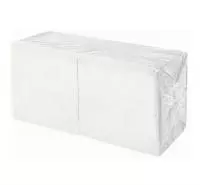 Салфетки бумажные 33*33см, 2-сл, белые, 200л, 1/4 слож Белый - фото