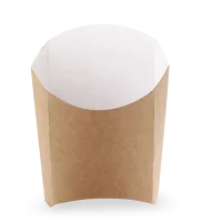 Коробка д/фри 80/120*53*82/135 OSQ FRY L (50/700) Коричневый - фото