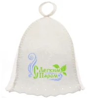 Шапка «С легким паром!» Эко, БАННАЯ ЛИНИЯ, 11-068  - фото