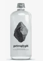 Вода минер природная столовая питьевая негаз. ТМ "PETROGLYPH" ("ПЕТРОГЛИФ") 0,75 л. 00-00001076 Прозрачный - фото