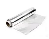 Фольга алюминиевая 44см*80м "Мегапак" Premium Серебро - фото