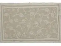 Полотенце льняное 47*70 "Резные листья-2" цв. 330 рис. 739 Разноцветный - фото