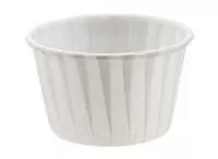 Форма для выпечки бумажная белая "Кекс", 250 шт  - фото