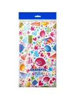 Скатерть для пикника Балаган 120*180/35 мкм, ПВД Разноцветный - фото