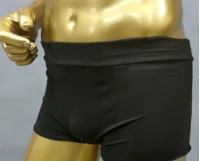 Трусы мужские процедурные размер 48-50, стретч, черный (1 шт.) Черный - фото