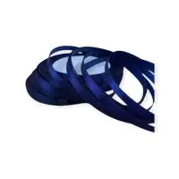 Лента тканная атласная 25мм*25Y Темно-синяя, F014-25/38 Синий - фото