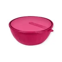 Салатник Sugar&Spice Vanilla с крышкой 5л брусника, SE186811054 (16) Бордо - фото