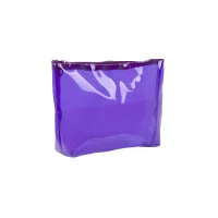 Косметичка ПВХ отдел на молнии, 20*5*15, цвет фиолетовый Фиолетовый - фото