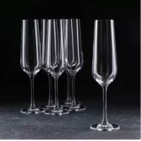 Рюмка для шампанского "STRIX", 200 мл (набор 6шт), арт. 91L/1SF73/0/00000/200-664 Прозрачный - фото