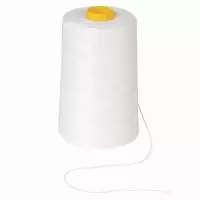 Нить лавсановая для прошивки документов, белая, д. 0,7мм, дл. 1000м, ЛШ170, Brauberg 604989 Белый - фото