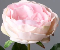 Цветок искусственный декоративный "Роза пионовидная" 51*9см, 1шт, нежно-розовый Розовый - фото