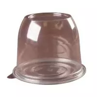 Крышка СпТ-132 купольная ПЭТ 1/45 Крышка СпТ-132 купольная ПЭТ 1/45 Прозрачный - фото