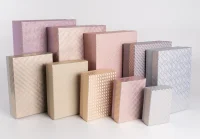 Коробка Нежный цвет, Металлик, 14,5*10*5 см Микс - фото