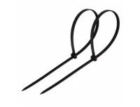 Хомут REXANT нейлоновый 200x3,6 мм черный 100 шт, арт. 07-0201 Черный - фото