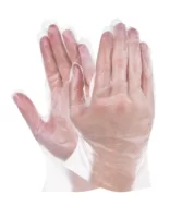 Перчатки п/э M-L 12мк 1/100 К.(100) 15970/11552/16033/15875 Прозрачный - фото