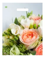 Сумка-пакет 40*31 прор.ручка лам Романтическое настроение 1/50 (10) Разноцветный - фото