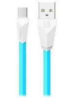 Кабель MICRO USB Remax ALIENS синий Синий - фото