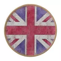 Подставка "Британия" (текстиль+резина), 20 см  - фото