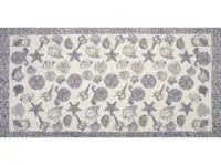 Полотенце льняное 55*115 "Море" цв. 336 рис. 70 Разноцветный - фото