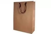 Пакет подар.бум.с руч 32*26*12 Крафт L141 240/20  - фото