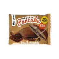 Панкейк неглазированное ТМ "BOMBBAR" с начинкой "Двойной шоколад" 40 гр Коричневый - фото