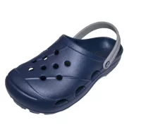 Сабо мужские "Ола" фиолетово-синий/дымчатый серый, 43 размер, арт. СБ-503 Фиолетовый - фото