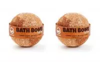 Бомбочка для ванн SAVONRY TOFFEE (с пеной и экстрактом ванили)  Светло-коричневый - фото