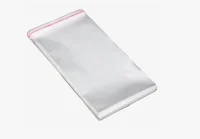 Пакет с клеевым клапаном  5*7+3 1/250 25мк, БОПП Прозрачный - фото