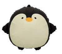 Шар(3)  (23''/58 см) Фигура, Пингвин, Сатин, 1 шт.  - фото