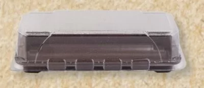 Контейнер УТ-93 упаковка для пирожных, сыра коричневый (дно), 50 шт Коричневый - фото