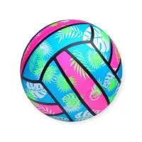 Мяч надувной PVC "Папоротник" 22,5 см., 60 гр. (цвет микс), 00-3978 Разноцветный - фото