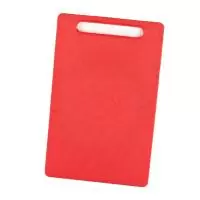 Доска разделочная с ручкой, полиэтилен 45*30*1см, красная YZ-H4530R Красный - фото