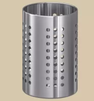 Лоток для приборов 18 см, нержавейка, ОРДНИНГ ORDNING 301.317.16 Серебро - фото