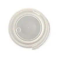 Крышка д/стакана бум. PP D-90мм Прозрачн. тип И 1/50 (20), арт.3018П Прозрачный - фото