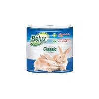 Туалетная бумага "BELUX" Классик 3-слойная, белая, 4шт Белый - фото