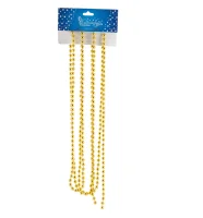 Бусы "Блеск" цвет золото арт. 104076 Золотой - фото