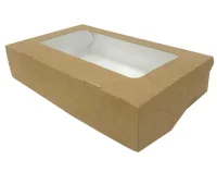 Контейнер универсальный FoodToGo с окном 1000мл 200*120*40, 411-079  - фото