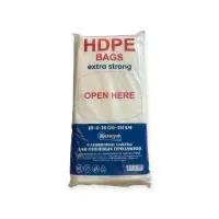 Пакет 26*35*5 (18*35) HDPE бирка Мегапак Прочные Р Прозрачный - фото