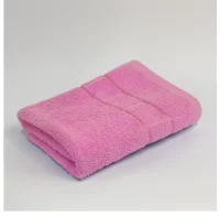 Полотенце ЮНОНА 70х130. 360гр./м2, фламинго Розовый - фото