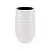 Кашпо ЛАЙН  D375мм H 620мм 59л со вставкой 9л  Белый М 3412 (1) Белый - фото