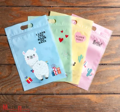 Пакет подарочный, с zip-lock застежкой, 15*22,5 см, МИКС 9656635 Микс - фото