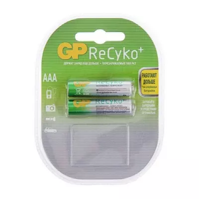 Аккумулятор питания GP R3 800 mAh Ni-Mh BL-2/BL4 (аккум-р 1.2В) Recyko  - фото