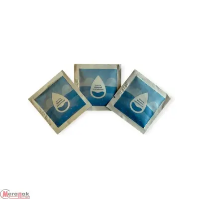 Салфетка влажная "Капля" 60*60 1/1500 Салфетка влажная "Капля" 60*60 1/1500  - фото