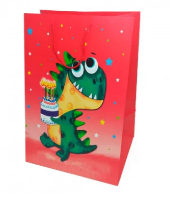 Пакет ЛЮКС детский 36x54х30, арт. D223 Разноцветный - фото