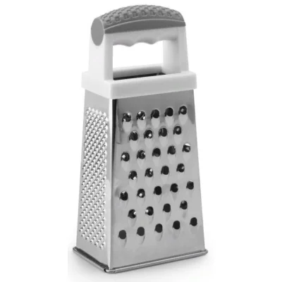 Тёрка 4-х сторонняя Stone AT-K1383 Серебро - фото